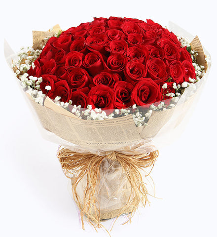 66 red roses to HongKong or Macau (price in usd)