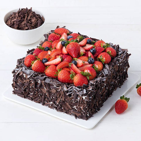 Black Forest Strawberry Cake To China